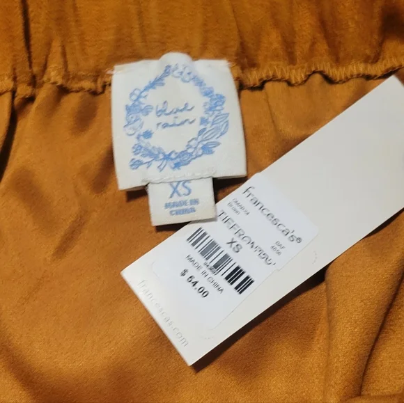 Francesca's Suede Skirt XS - Picture 4 of 9